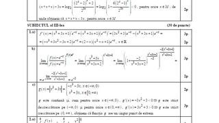 simulare BAC matematică