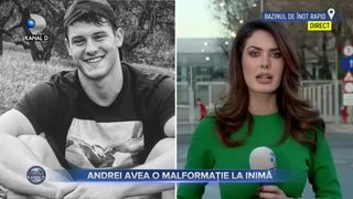 Andrei avea o malformație la inimă