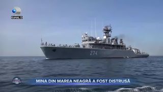 Mina din Marea Neagră a fost distrusă