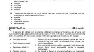 Subiecte Psihologie, Filosofie şi Logică simulare BAC 2022: Baremul de corectare, pe EDU.ro