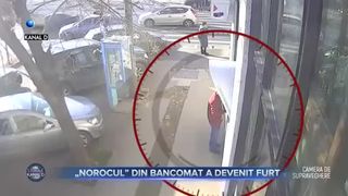 &bdquo;Norocul&rdquo; din bancomat a devenit furt