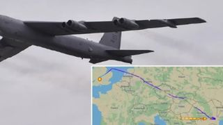  Bombardierele strategice americane patrulează în spațiul aerian al României
