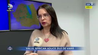 Valul african aduce zile de vară