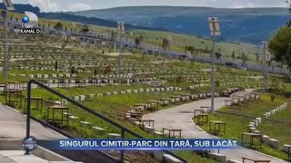 Singurul cimitir-parc din țară, sub lacăt