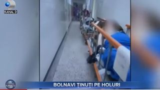 VIDEO - Imagini revoltătoare. Bolnavii de la spitalul județean Ploiești sunt internați pe holuri