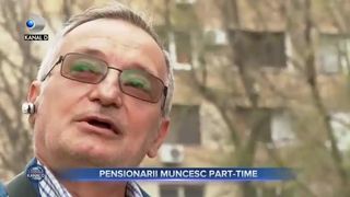 Pensionarii muncesc part-time