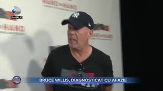 Bruce Willis, diagnosticat cu afazie