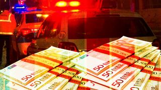 Bărbați căutați pentru înșelăciune, opriți cu focuri de armă