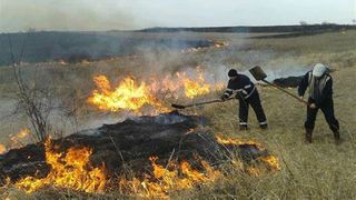 Incendii pe zeci de hectare în județul Vaslui