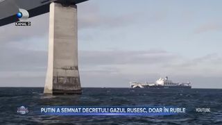 Putin a semnat decretul gazului rusesc, doar în ruble