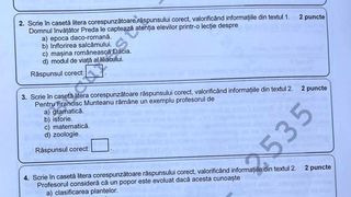 Edu.ro Subiecte simulare Evaluare Naţională 2022 Rom&acirc;nă: Ce au primit elevii de clasa a 8-a? Barem de corectare