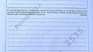Edu.ro Subiecte simulare Evaluare Naţională 2022 Rom&acirc;nă: Ce au primit elevii de clasa a 8-a? Barem de corectare