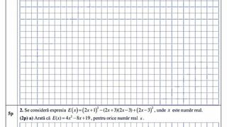 Subiecte Matematică simulare Evaluare Naţională 2022