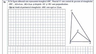 Subiecte Matematică simulare Evaluare Naţională 2022