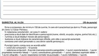 Edu.ro Barem şi subiecte simulare Evaluare Naţională 2022