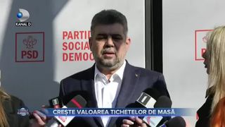 Crește valoarea tichetelor de masă