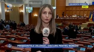 Președintele Zelenski, discurs pentru români