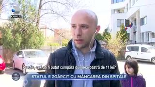 Statul e zg&acirc;rcit cu m&acirc;ncarea din spitale
