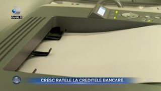 Cresc ratele la creditele bancare