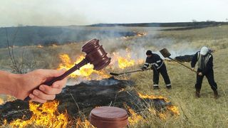 Incendierea și îngroparea deșeurilor, infracțiuni care pot duce la închisoare