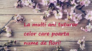 mesaje, urări, felicitări Florii 2022