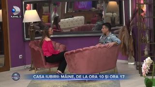 Casa iubirii - mâine, de la ora 10 și ora 17
