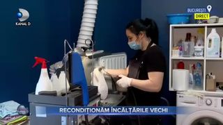 Recondiționăm &icirc;ncălțările vechi