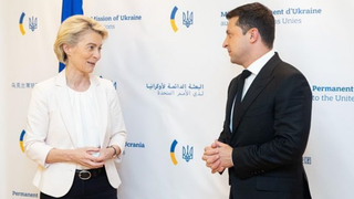 Volodimir Zelenski se va întâlni vineri cu Ursula von der Leyen, preşedinta Comisiei Europene