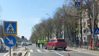 Accident pe trecerea de pietoni &icirc;n Giurgiu