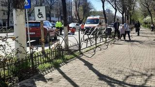 Accident pe trecerea de pietoni &icirc;n Giurgiu