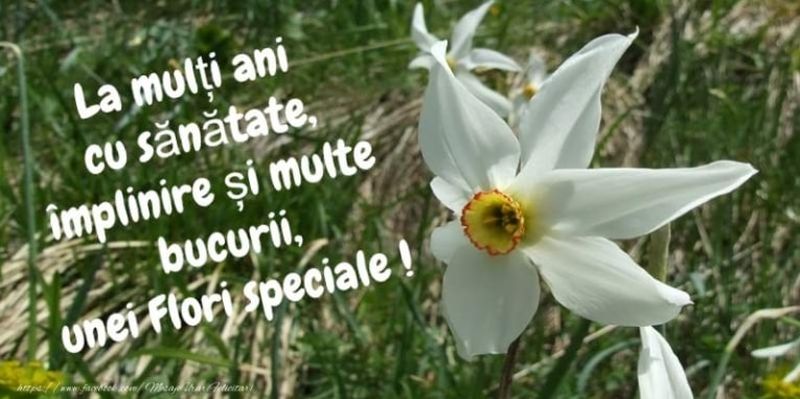 La mulţi ani de Florii 2022: Mesaje, urări şi felicitări pentru toţi cei care poartă nume de floare