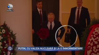 Putin, cu valiza nucleară și la o &icirc;nmorm&acirc;ntare