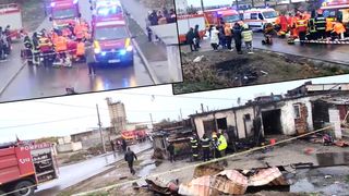 VIDEO | O familie și-a pierdut viața într-un teribil incendiu