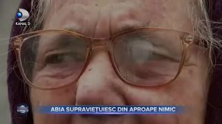 Abia supraviețuiesc din aproape nimic