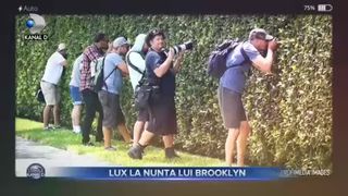 Lux la nunta lui Brooklyn