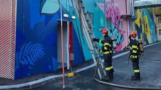  Incendiu la acoperișul secției UPU a Spitalului Bagdasar-Arseni din Sectorul 4 al Capitalei. 7 pacienți și personalul medical s-au autoevacuat