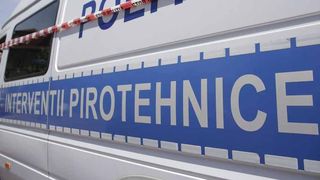  Un bagaj suspect a fost abandonat în parcarea Ministerului Transporturilor