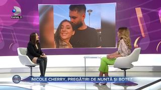 Nicole Cherry, pregătiri de nuntă și botez