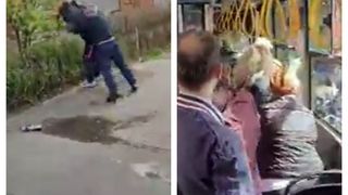 VIDEO - Dosar penal după ce un șofer STB a cobor&acirc;t din autobuz și a agresat un biciclist