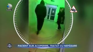 Pacient sub acoperire, tratat cu nepăsare