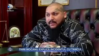 Dani Mocanu explică incidentul cu tancul