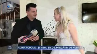 Adina Popovici și Mihai Sicoe, pregătiri de nuntă