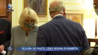 Slujba de Paște, fără Regina Elisabeta