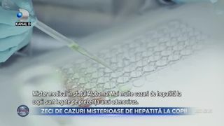 Zeci de cazuri misterioase de hepatită la copii