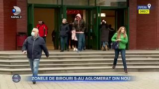 Zonele de birouri s-au aglomerat din nou