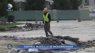 Centrul Buzăului se modernizează