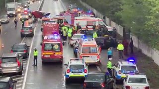 Accident cumplit pe DN1. Șase mașini sunt implicate