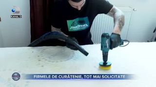 Firmele de curățenie, tot mai solicitate