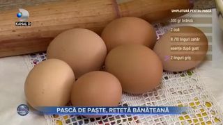 Pască cu aluat de cozonac și cu brânză