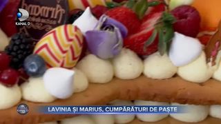 Lavinia și Marius, cumpărături de Paște